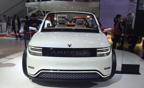 上海车展中的“萌科技”——ARCFOX-1