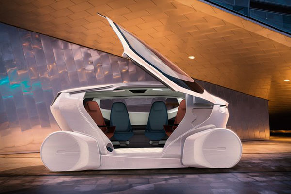 NEVS推出自动驾驶概念车InMotion 智能设置内饰