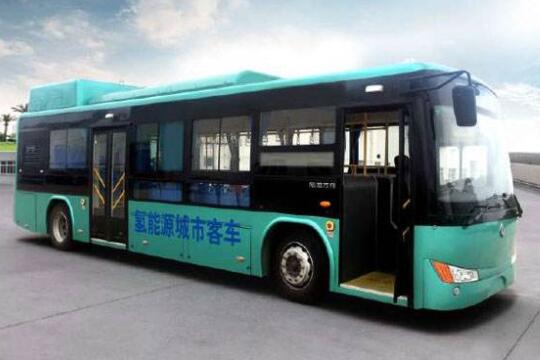 上海首批全商业化运营氢燃料电池公交车交付