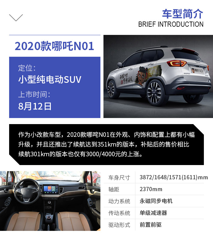 2020款哪吒N01购车手册 2020款哪吒N01购车手册