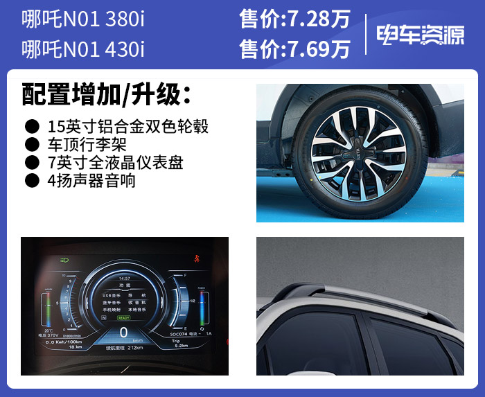 2020款哪吒N01购车手册 2020款哪吒N01购车手册